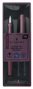 Interdruk Zestaw prezentowy w etui pióro wieczne + 2 naboje Academy