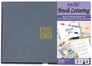 KURETAKE Zestaw do nauki kaligrafii z pisakami Brush Lettering Starter