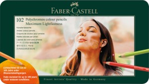 FABER-CASTELL Kredki artystyczne Polychromos 102 kolory