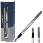 ZENITH Pióro wieczne stalowe w etui SILVER