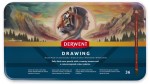 DERWENT Kredki Drawing ołówkowe na bazie wosku 36 kolorów