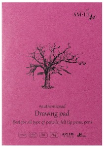 SMLTArt Blok szkicowy szkicownik A4 120 g 60 arkuszy Authentic Drawing