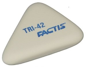 FACTIS Gumka chlebowa trójkątna do mazania TRI-42