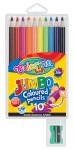 COLORINO Kredki ołówkowe grube Jumbo 10 kolorów