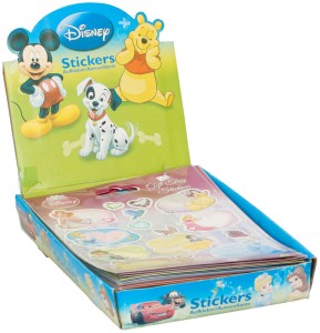 Naklejki na prezenty Disney Cars Księżniczki Wróżki